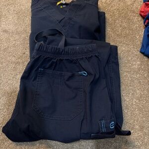 WonderWink Black Joggers